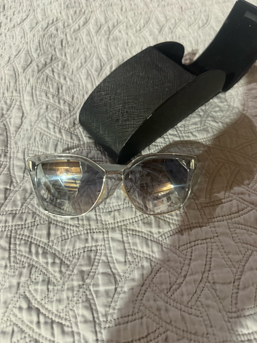 Prada  Frame Sunglasses with Gray Gradient Lenses. Yes authentic, I